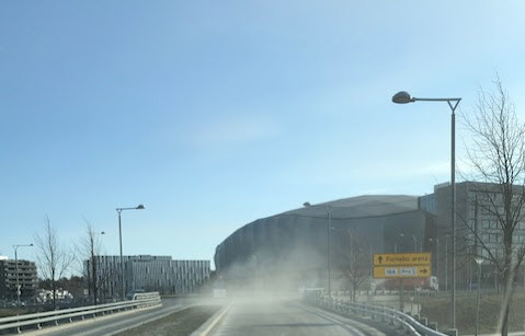 Steinknusing på Fornebu – et alvorlig helseproblem